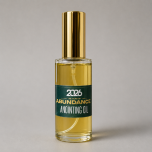 2026 The Year of Abundance Anointing Oil